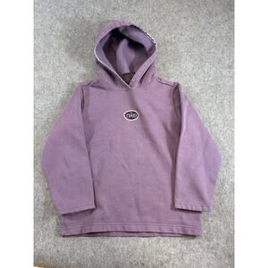 Vintage Nike Hoodie Youth Small 7-8 Purple Pullover Sweatshirt Y2K Sportswear